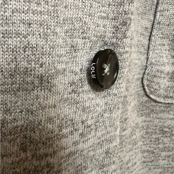 Lolë size medium button down sleeveless sweater . Like new - Picture 2 of 5